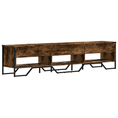 vidaXL TV-Schrank Räuchereiche 180x34x41 cm Holzwerkstoff