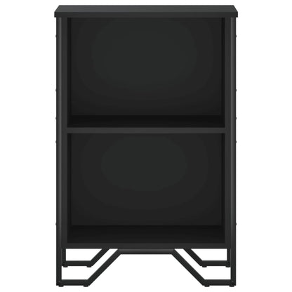 vidaXL Bücherregal Schwarz 50x31x74,5 cm Holzwerkstoff