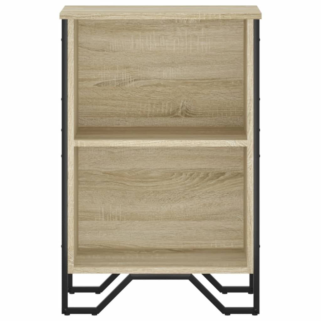 vidaXL Bücherregal Sonoma-Eiche 50x31x74,5 cm Holzwerkstoff