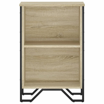 vidaXL Bücherregal Sonoma-Eiche 50x31x74,5 cm Holzwerkstoff