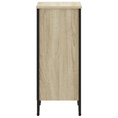vidaXL Bücherregal Sonoma-Eiche 50x31x74,5 cm Holzwerkstoff