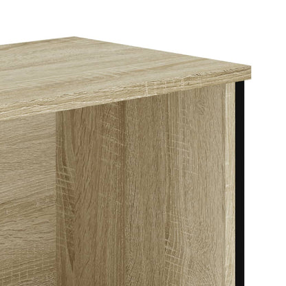 vidaXL Bücherregal Sonoma-Eiche 50x31x74,5 cm Holzwerkstoff