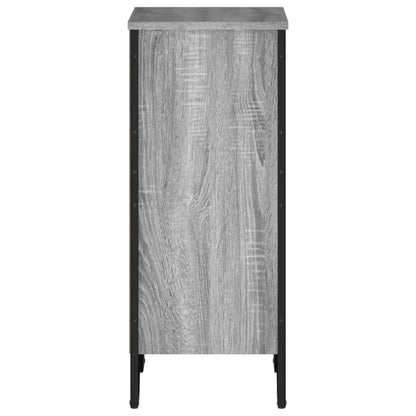 vidaXL Bücherregal Grau Sonoma 50x31x74,5 cm Holzwerkstoff