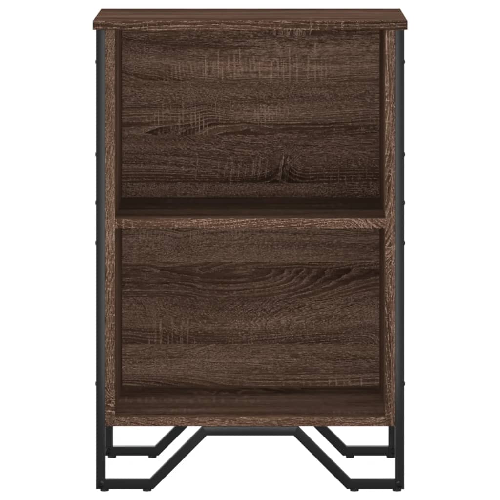 vidaXL Bücherregal Braun Eichen-Optik 50x31x74,5 cm Holzwerkstoff