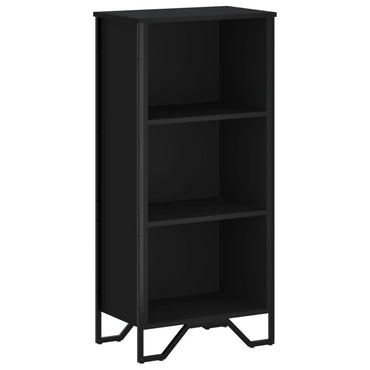 vidaXL Bücherregal Schwarz 50x31x106 cm Holzwerkstoff