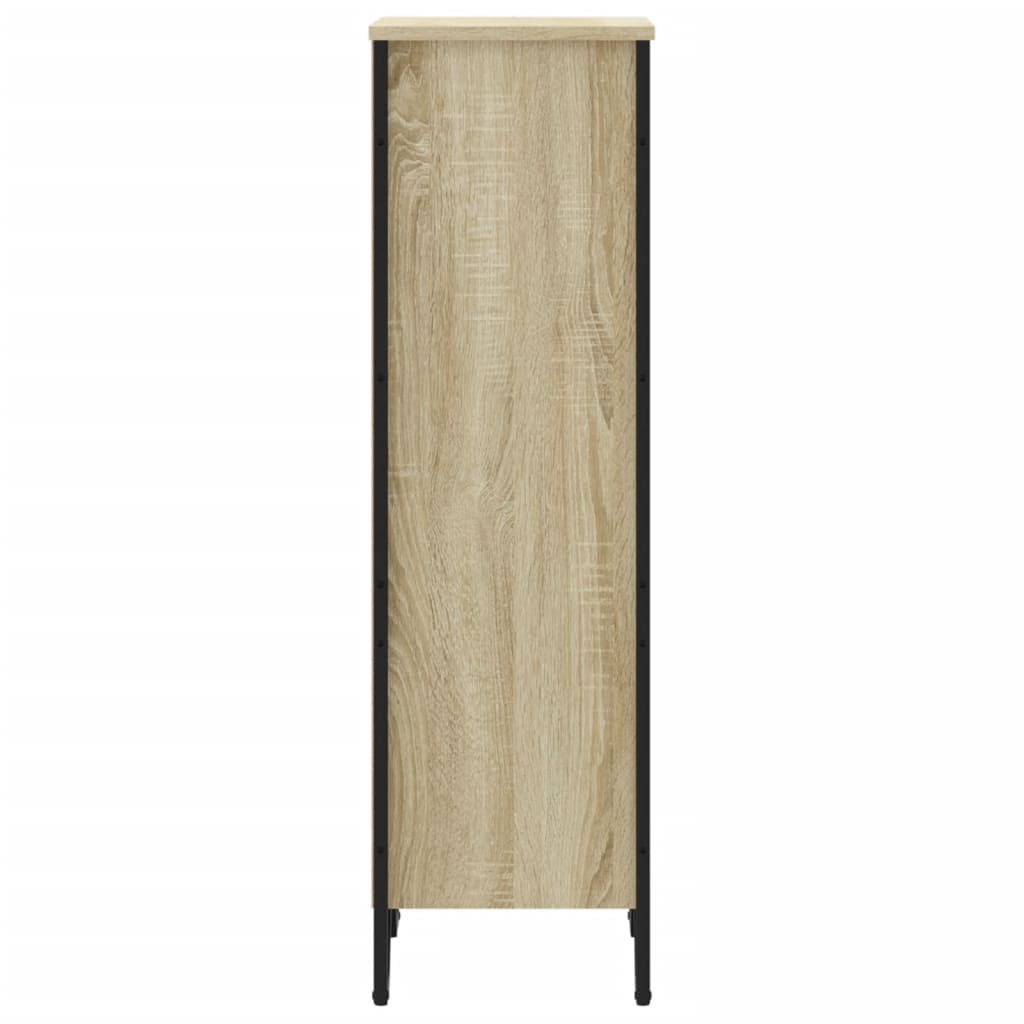 vidaXL Bücherregal Sonoma-Eiche 50x31x106 cm Holzwerkstoff