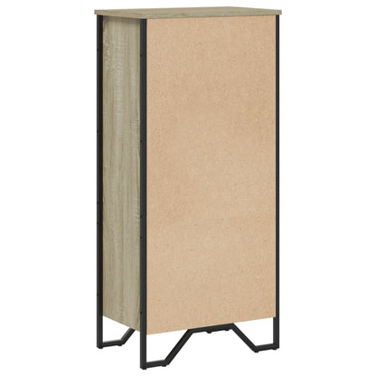 vidaXL Bücherregal Sonoma-Eiche 50x31x106 cm Holzwerkstoff