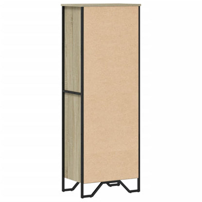 vidaXL Bücherregal Sonoma-Eiche 50x31x137,5 cm Holzwerkstoff