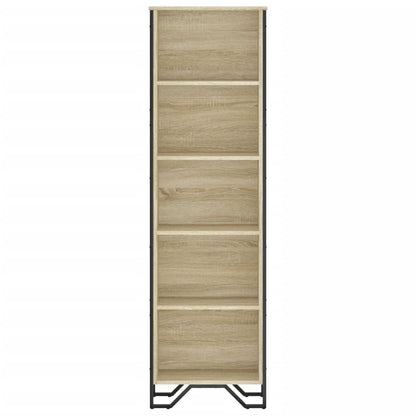 vidaXL Bücherregal Sonoma-Eiche 50x31x169 cm Holzwerkstoff