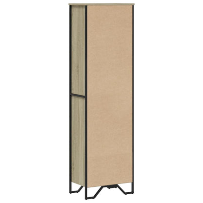 vidaXL Bücherregal Sonoma-Eiche 50x31x169 cm Holzwerkstoff