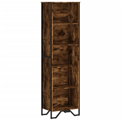 vidaXL Bücherregal Räuchereiche 50x31x169 cm Holzwerkstoff