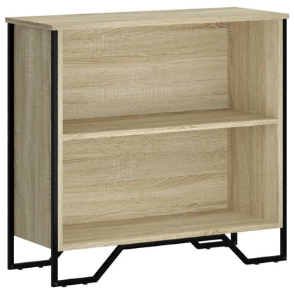 vidaXL Bücherregal Sonoma-Eiche 80x31x74,5 cm Holzwerkstoff