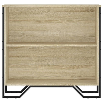 vidaXL Bücherregal Sonoma-Eiche 80x31x74,5 cm Holzwerkstoff