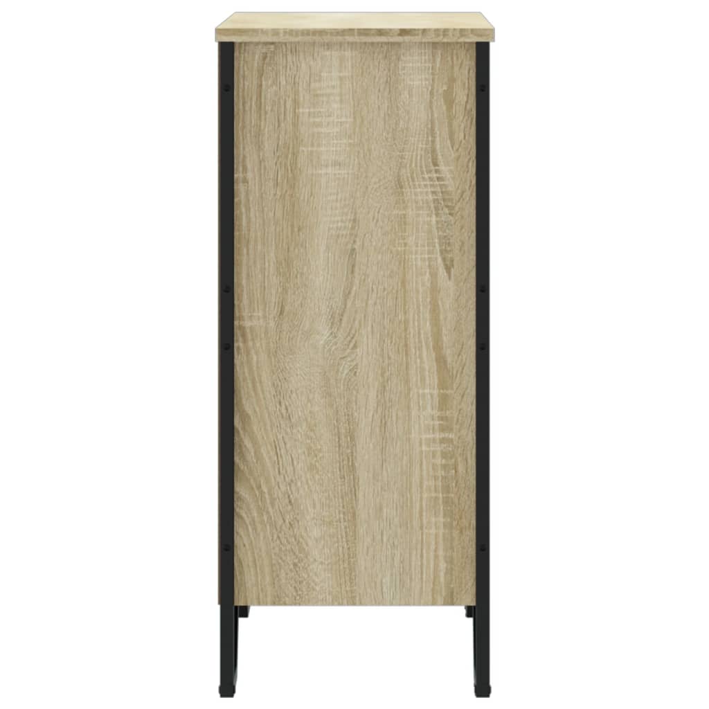 vidaXL Bücherregal Sonoma-Eiche 80x31x74,5 cm Holzwerkstoff
