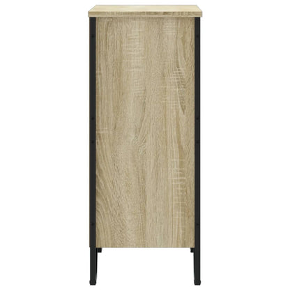 vidaXL Bücherregal Sonoma-Eiche 80x31x74,5 cm Holzwerkstoff