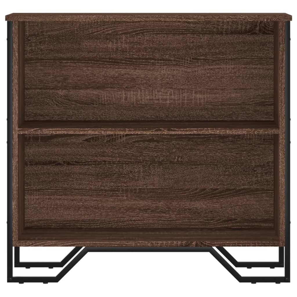 vidaXL Bücherregal Braun Eichen-Optik 80x31x74,5 cm Holzwerkstoff