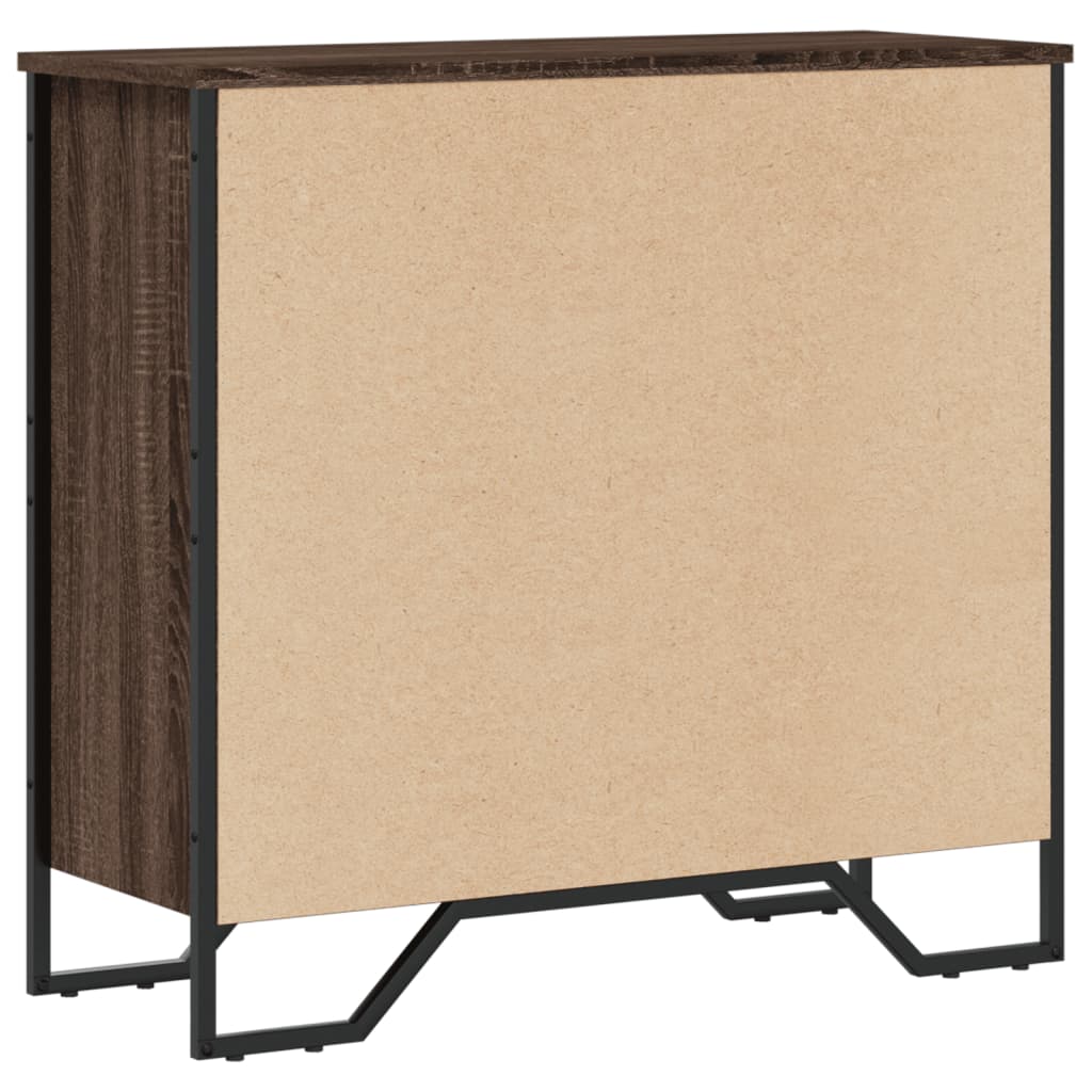 vidaXL Bücherregal Braun Eichen-Optik 80x31x74,5 cm Holzwerkstoff