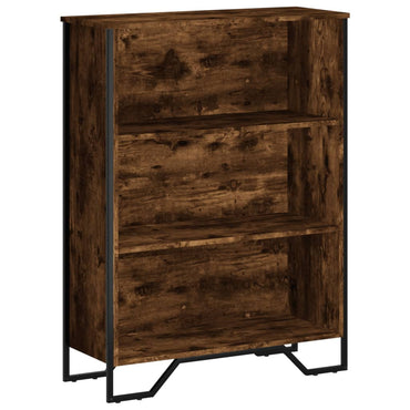 vidaXL Bücherregal Räuchereiche 80x31x106 cm Holzwerkstoff
