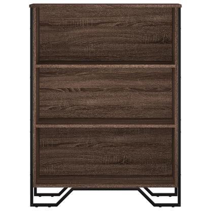 vidaXL Bücherregal Braun Eichen-Optik 80x31x106 cm Holzwerkstoff