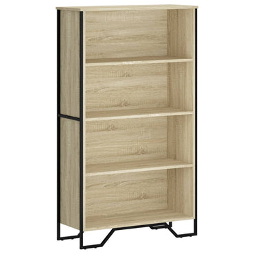 vidaXL Bücherregal Sonoma-Eiche 80x31x137,5 cm Holzwerkstoff