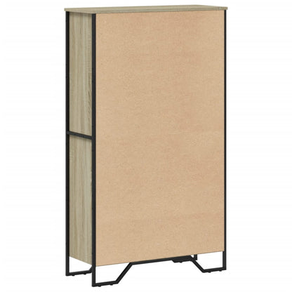 vidaXL Bücherregal Sonoma-Eiche 80x31x137,5 cm Holzwerkstoff