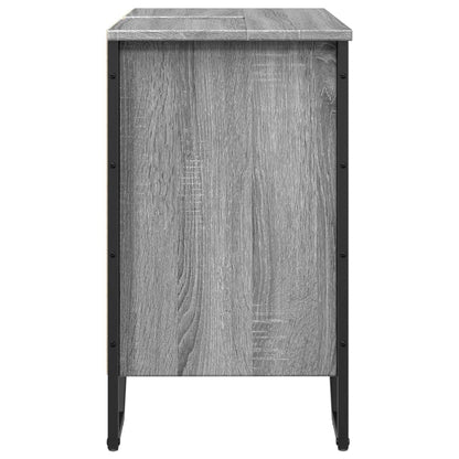 Meuble sous-vasque vidaXL gris Sonoma 60x35x60 cm en bois d'ingénierie