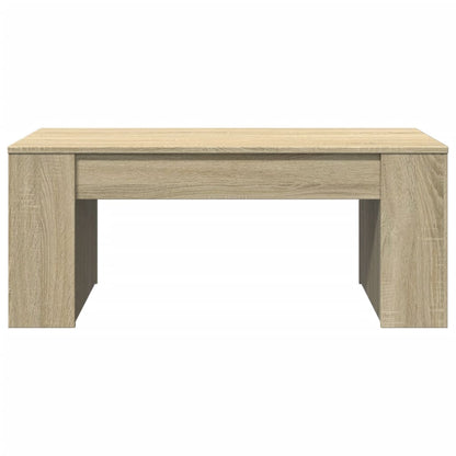 vidaXL Table basse chêne Sonoma 102x55x42 cm bois d'ingénierie