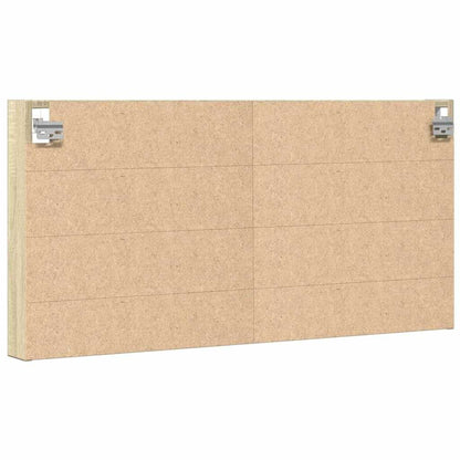 vidaXL Armoire vitrée chêne Sonoma 100x8,5x50 cm Aggloméré