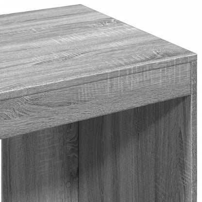 vidaXL Schreibtisch Grau Sonoma 103,5x56,5x94 cm Holzwerkstoff