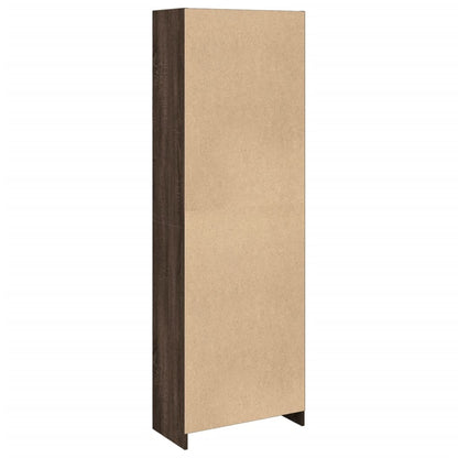 vidaXL Bücherregal Braun Eichen-Optik 57x28,5x174 cm Holzwerkstoff