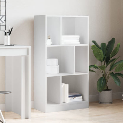 vidaXL Bibliothèque Blanche 57x28,5x107,5 cm Bois d'ingénierie