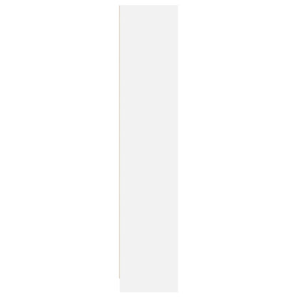 vidaXL Bibliothèque Blanche 57x28,5x107,5 cm Bois d'ingénierie