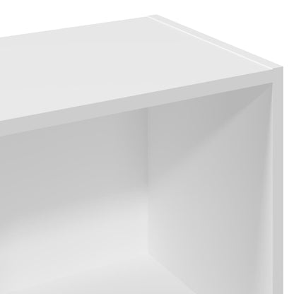 vidaXL Bibliothèque Blanche 57x28,5x107,5 cm Bois d'ingénierie