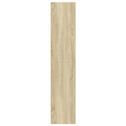 vidaXL Bücherregal Sonoma-Eiche 57x28,5x107,5 cm Holzwerkstoff