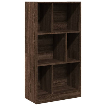 vidaXL Bücherregal Braun Eichen-Optik 57x28,5x107,5 cm Holzwerkstoff
