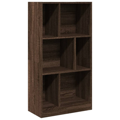 vidaXL Bücherregal Braun Eichen-Optik 57x28,5x107,5 cm Holzwerkstoff