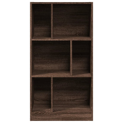 vidaXL Bücherregal Braun Eichen-Optik 57x28,5x107,5 cm Holzwerkstoff