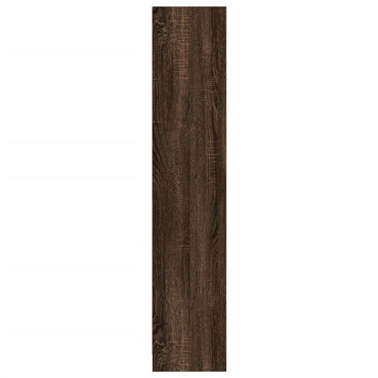 vidaXL Bücherregal Braun Eichen-Optik 57x28,5x107,5 cm Holzwerkstoff