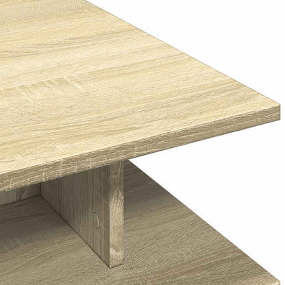 vidaXL Couchtisch Sonoma-Eiche 102x55x35 cm Holzwerkstoff
