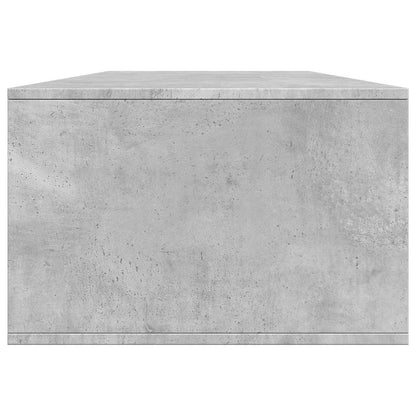 vidaXL Couchtisch Betongrau 102x55x35 cm Holzwerkstoff