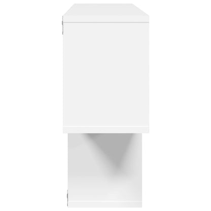 vidaXL Étagère murale Blanc 100x20x53 cm Bois d'ingénierie
