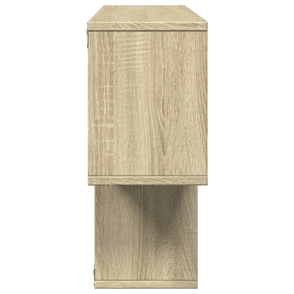 vidaXL Étagère murale chêne sonoma 100x20x53 cm bois d'ingénierie
