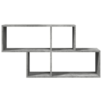 vidaXL Étagère murale gris béton 100x20x53 cm en bois d'ingénierie