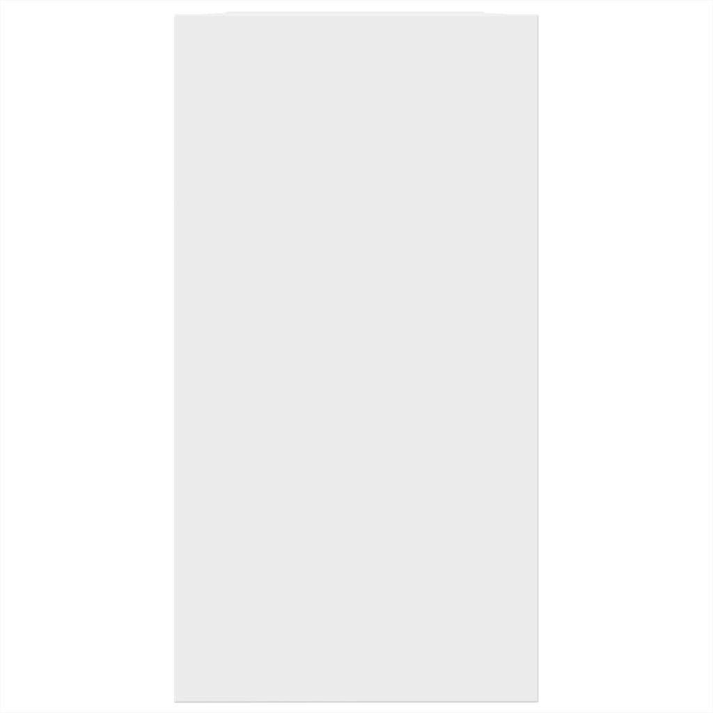 Meuble sous-lavabo vidaXL blanc 63x29x55 cm en bois d'ingénierie