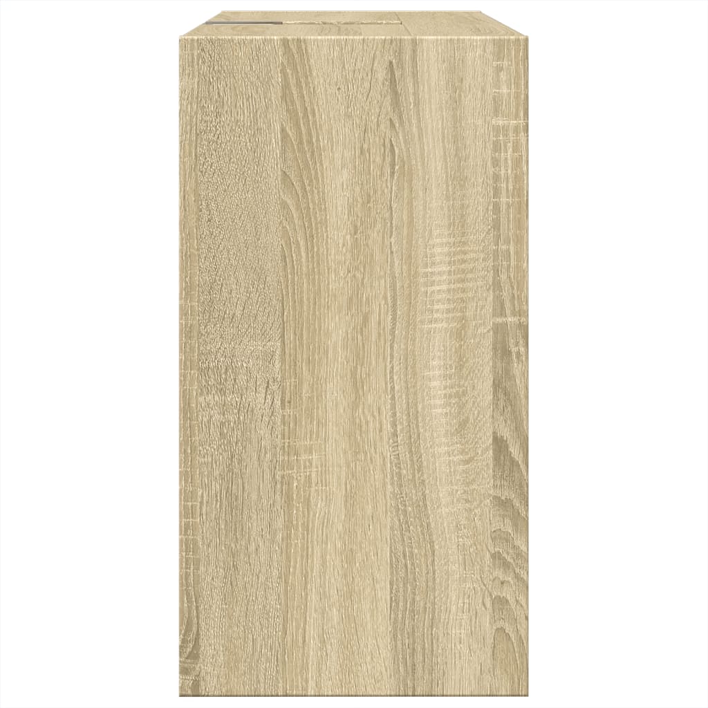 Meuble sous-lavabo vidaXL chêne Sonoma 63x29x55 cm bois d'ingénierie