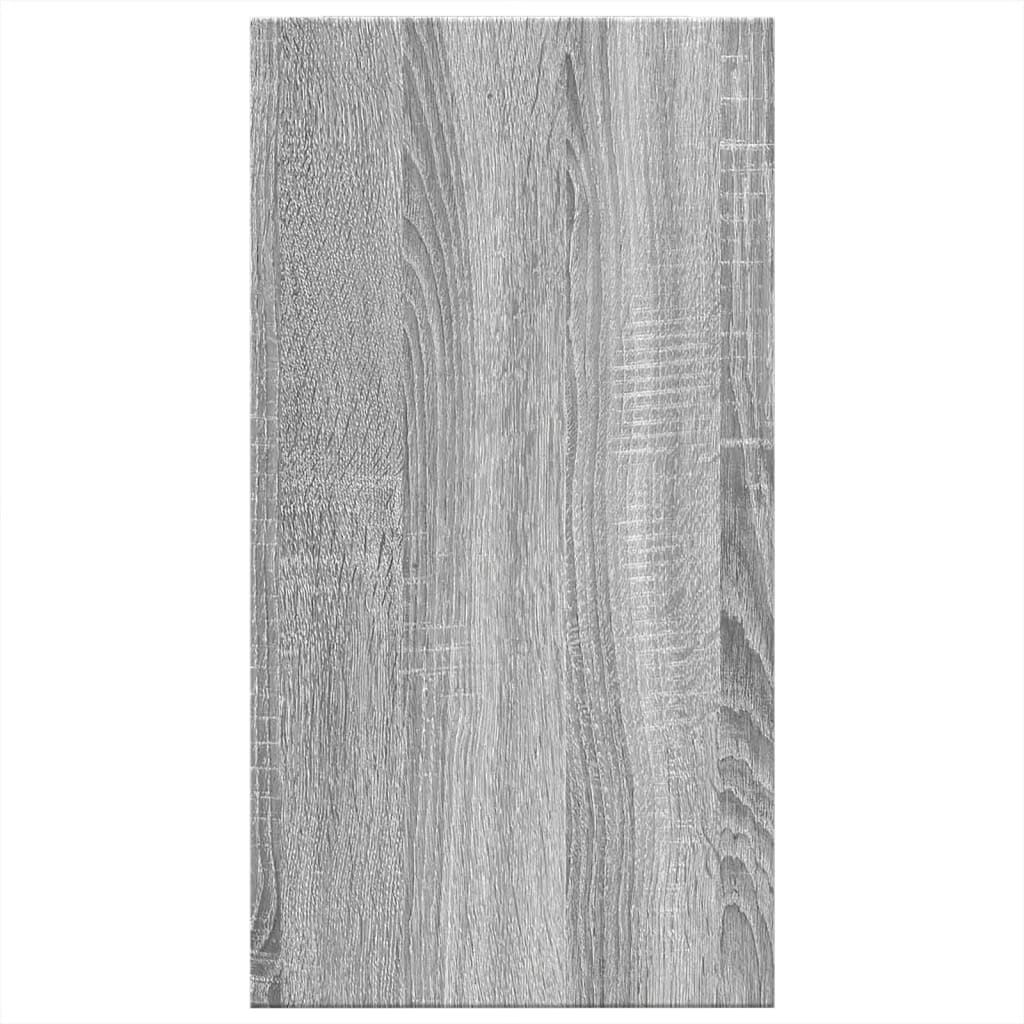 vidaXL Waschbeckenunterschrank Grau Sonoma 63x29x55 cm Holzwerkstoff