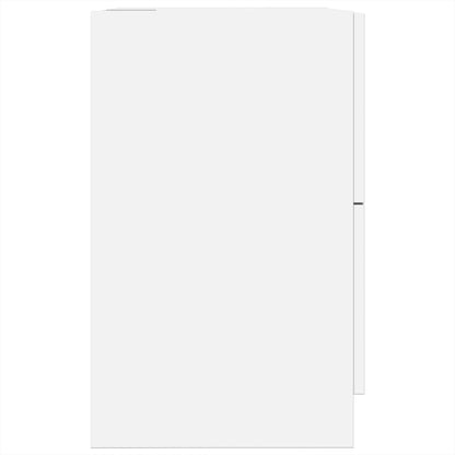 vidaXL Waschbeckenunterschrank Weiß 40x37x59 cm Holzwerkstoff