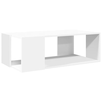 vidaXL Couchtisch Weiß 89,5x48x30 cm Holzwerkstoff