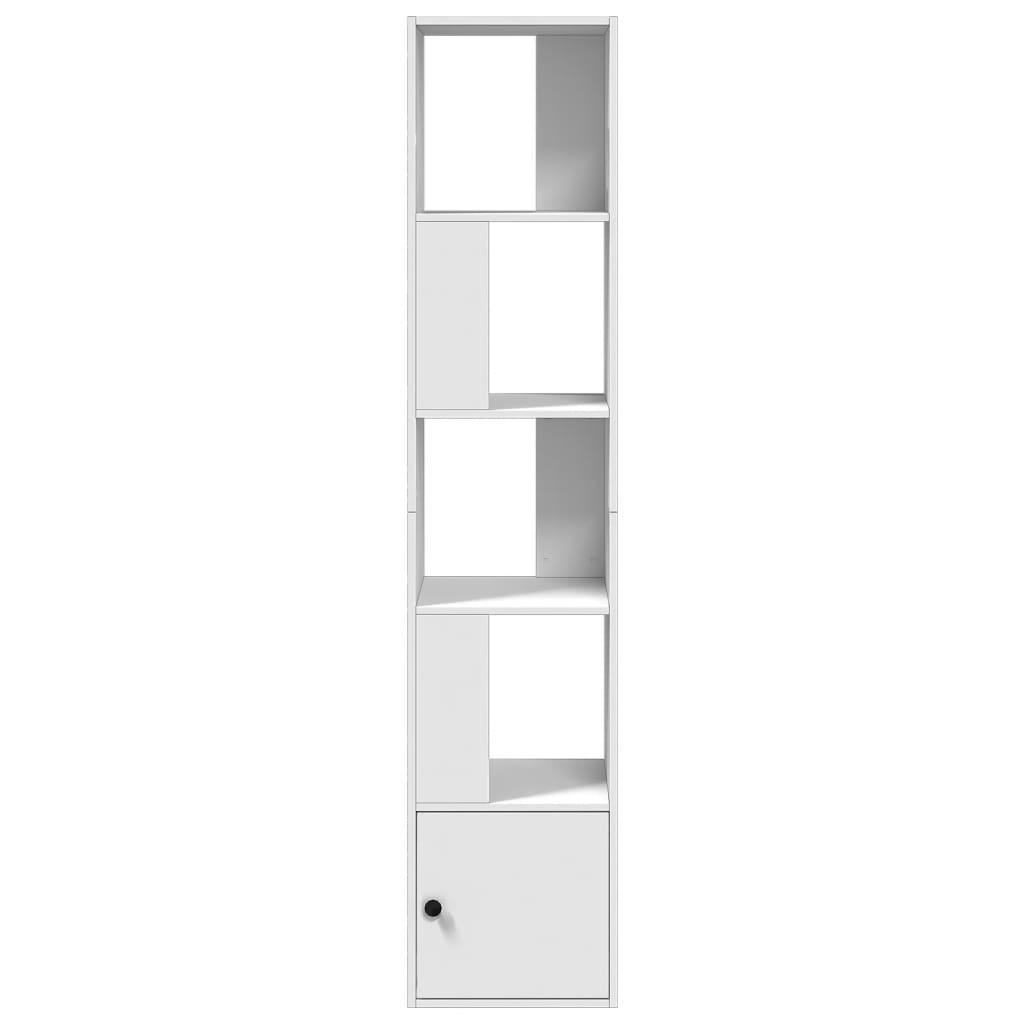 vidaXL Bücherregal Weiß 40x36x189 cm Holzwerkstoff