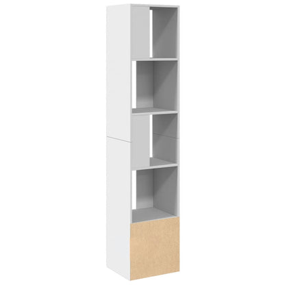 vidaXL Bücherregal Weiß 40x36x189 cm Holzwerkstoff